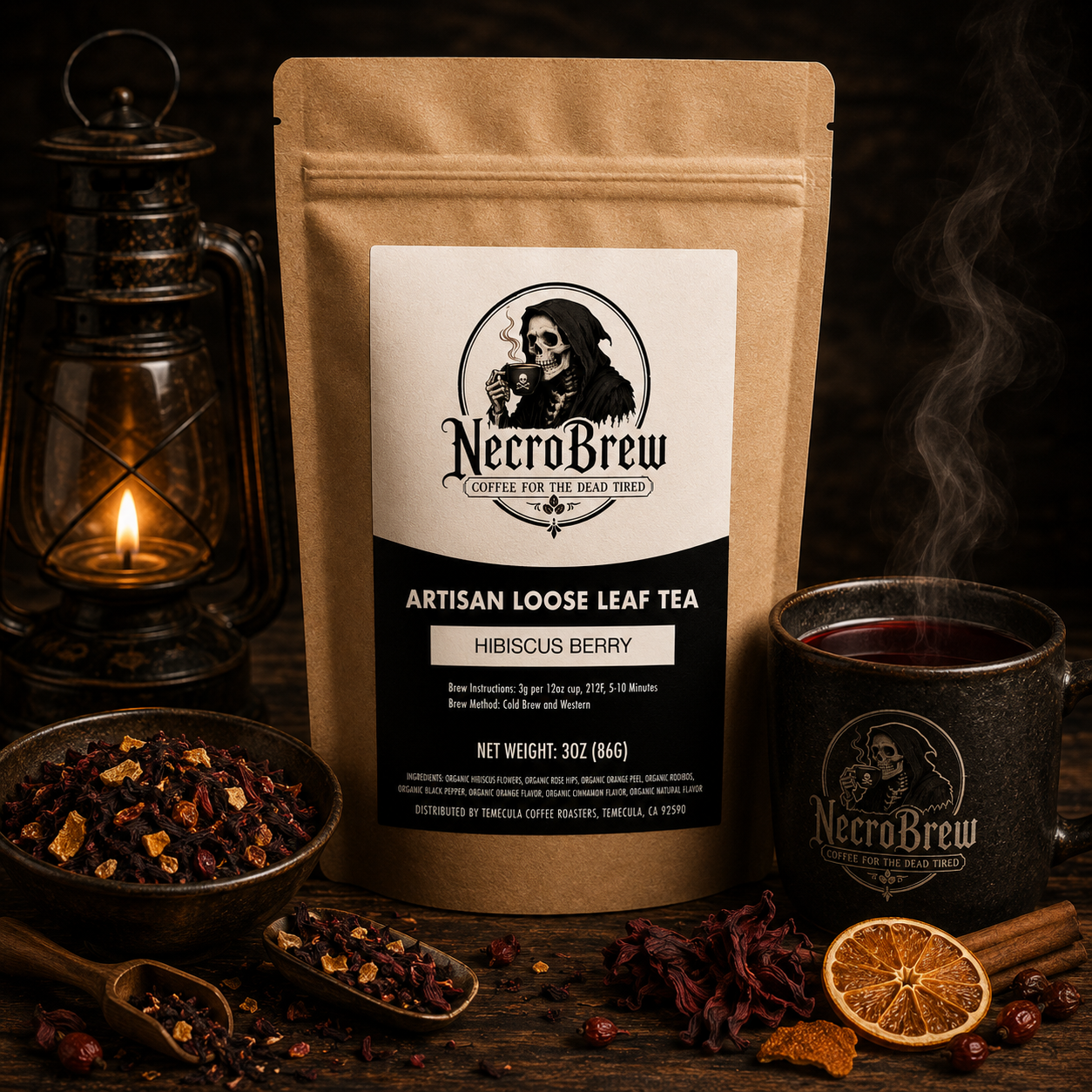 Hibiscus Berry Loose Leaf Tea