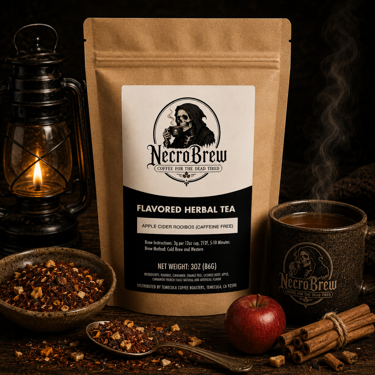 Apple Cider Rooibos Loose Leaf Tea