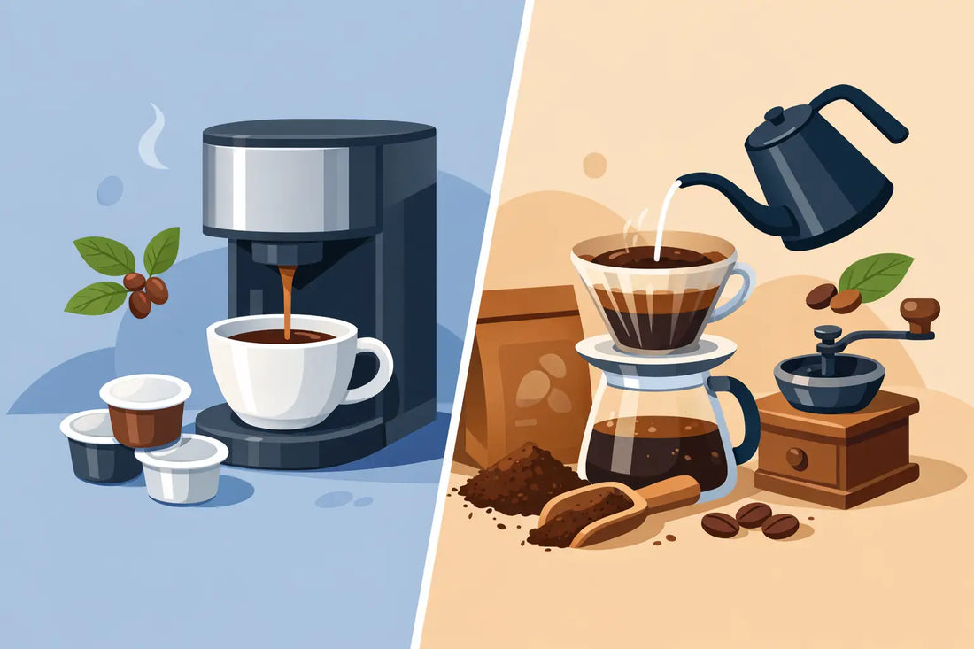 Coffee Pods vs Ground Coffee: Choose Your Ritual