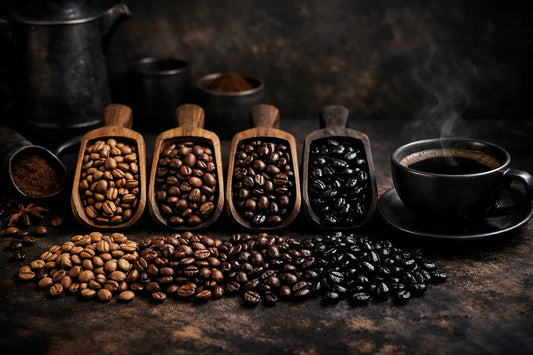 Coffee Roast Level Chart for Your Dark Side