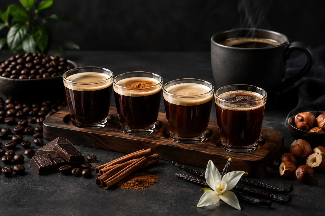 Flavored Coffee Sampler Review for Dark Roasts