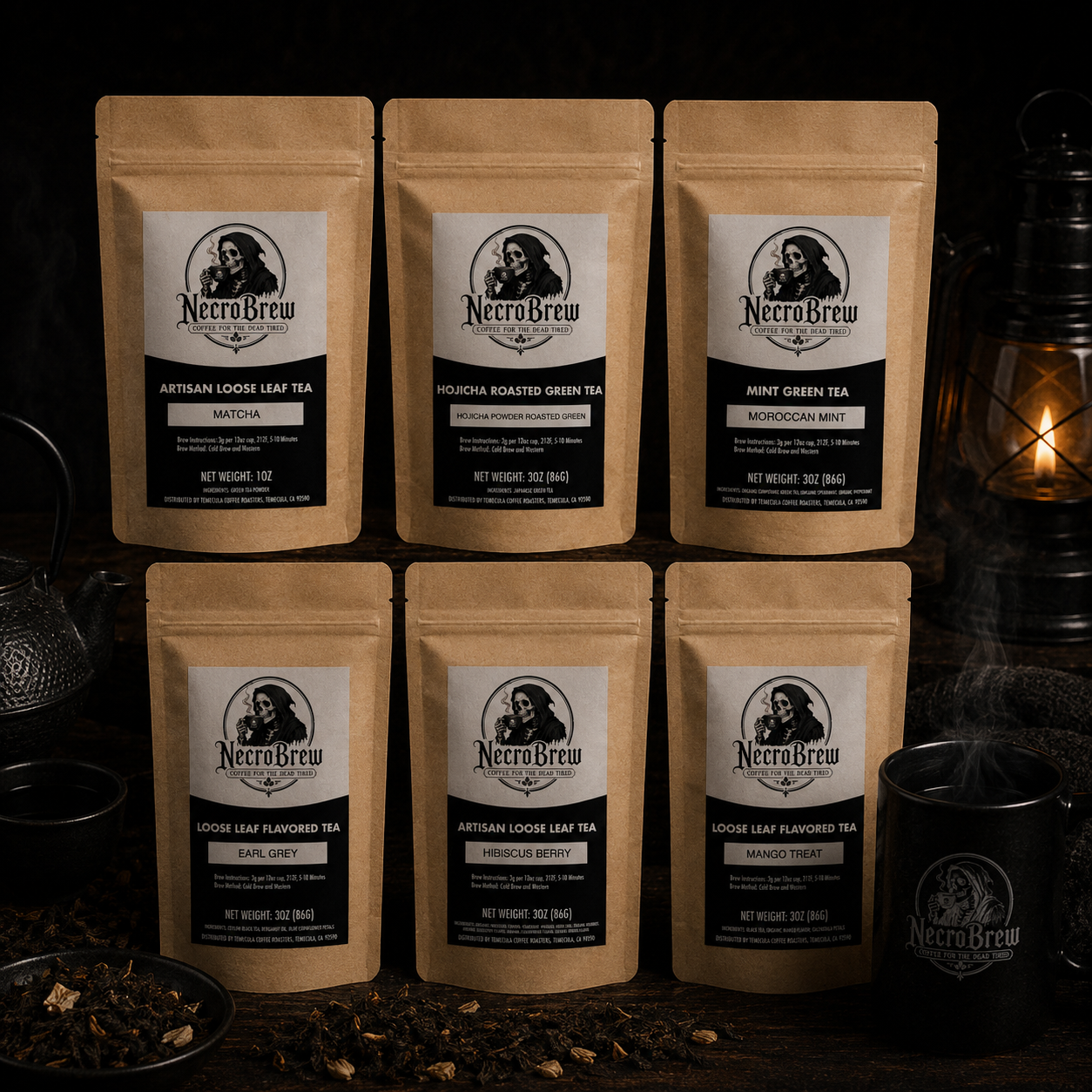 NecroBrew Tea — Soothe the Soul. Embrace the Darkness.